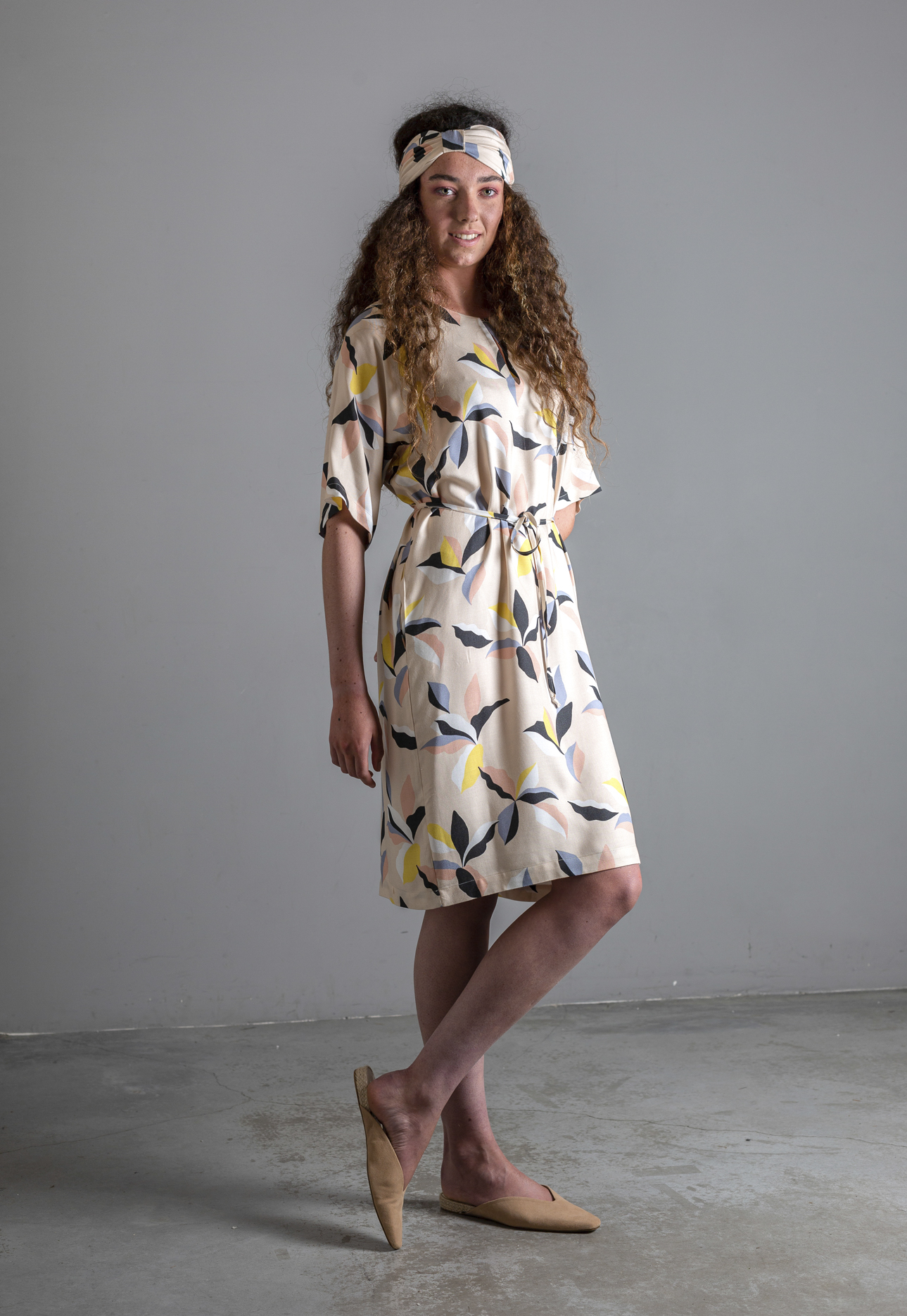 Dress DANDO V-03 Lavandera Moda Sostenible